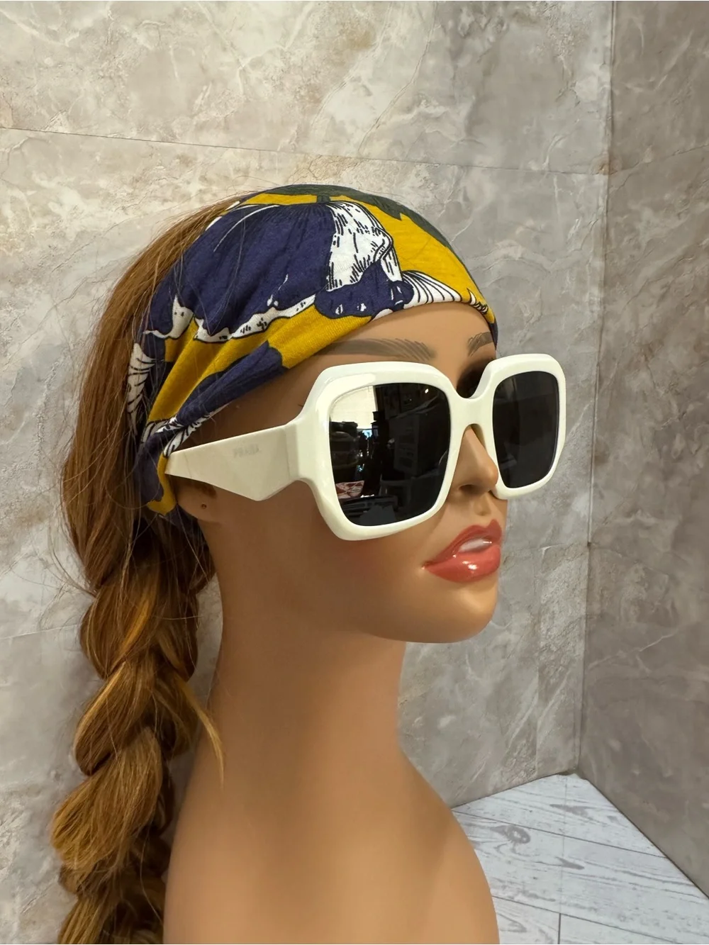 Prada white Sunglasses